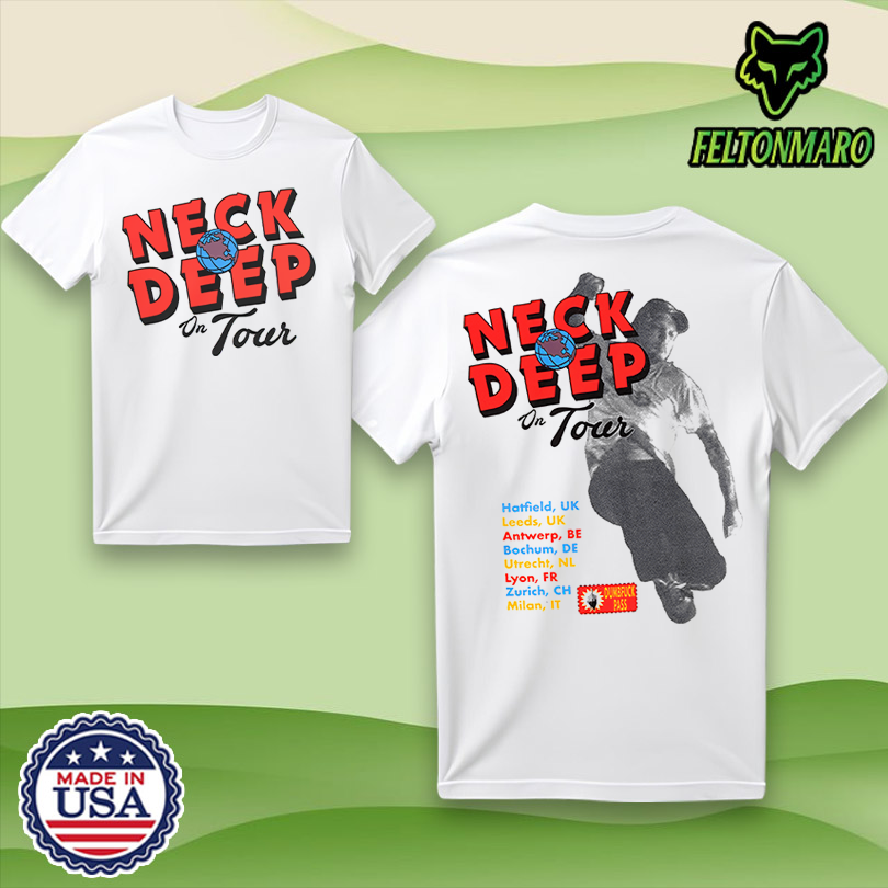人気デザイナー Neck Tee 2025 Tour Dunk Slam Deep ミュージシャン